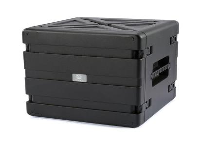塑盾10U机架箱塑料包装箱高档设备运输防护箱可开模定制注塑箱