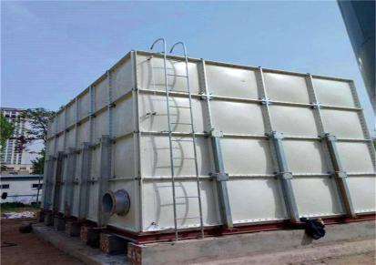鹏博 不锈钢焊接水箱 SMC方形拼装水箱组合式供水设备