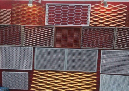 金属幕墙装饰网厂家 铝板网扩张网装饰网片 菱形拉伸金属板网 举报