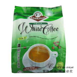 马来西亚 泽合怡保CHEKHUP三合一白咖啡少甜 525g