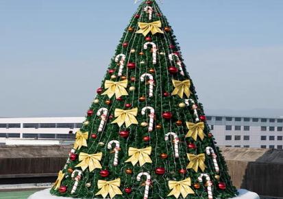 6米小型圣诞树售楼处大厅布置 武汉圣诞圣诞树 蝶恋花美陈工厂