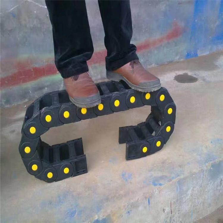蓝鑫机床附件定做 拖链 桥式塑料拖链 机床用塑料拖链