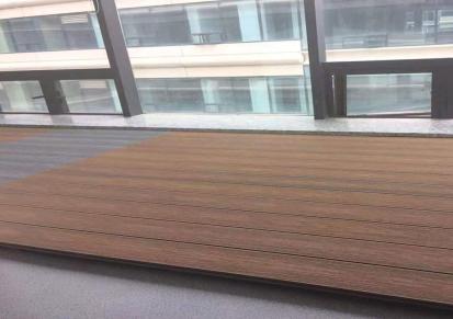 户外木塑地板 木塑强化地板 塑木花箱厂 南京木之艺