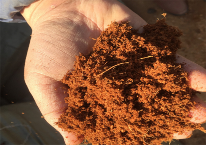 粗椰糠 脱盐营养土种花育苗 护坡种植花卉不泡发 茂卓