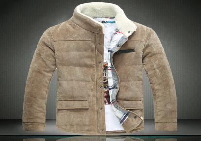 2013年爆眼秋季新款 超保暖羊羔绒休闲款棉衣款号5013 P125 灰