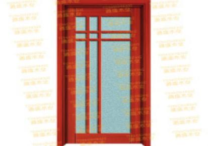 通盛木业隔音套装门定制 生态风干烤漆门加工