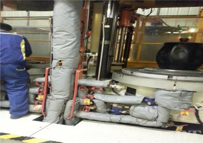 敏保 硫化机蒸汽管路阀门保温套 按需定制 防火材质