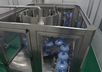 全自动大桶水纯净水生产线 桶装水灌装机 大桶水灌装机械生产线骏科机械