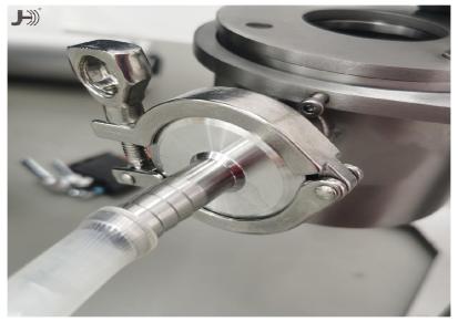 精浩镀钛管道式集中处理设备 超声波纳米分散均质机 JH-DTO.5/2000