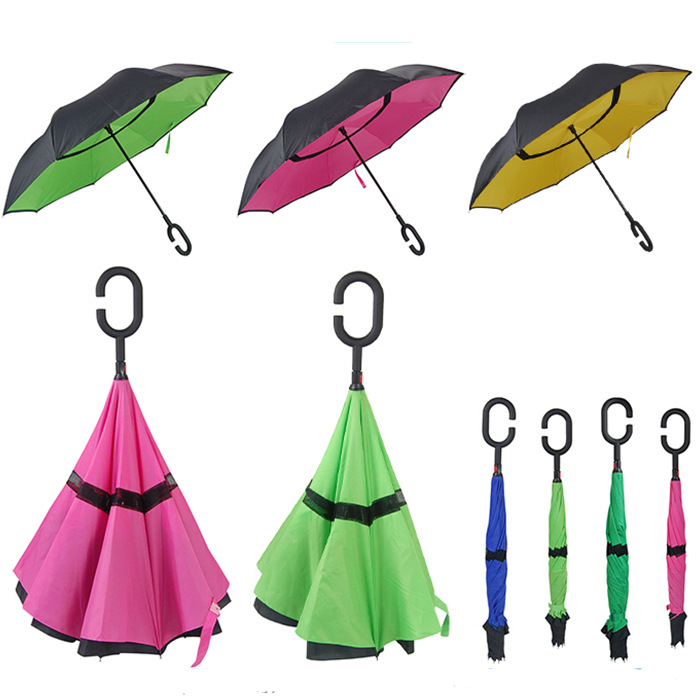 inverted transparent umbrella