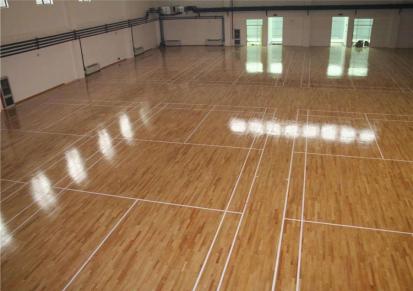 奇财体育 羽毛球馆实木地板 成分放心弹力好用途广泛