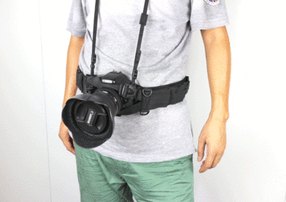 【喜乐途】单反相机挂镜头筒附件袋多功能摄影腰带相机防摆动腰带