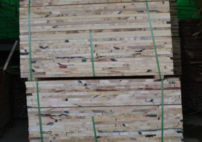 团鑫免熏蒸实平铺板厂家 出口实木包装箱垫块 快递木条沙发木板 厂家直供