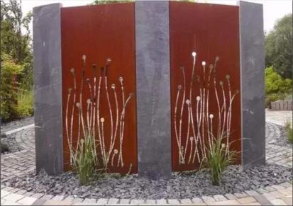 耐候钢板 园林景观耐候钢 红锈钢板 镂空雕刻