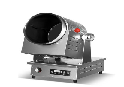 连锁快餐店中型自动炒菜机赛米控 商用智能炒菜机器人 全自动炒饭机定制