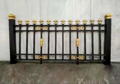 支持定制庭院阳台别墅室外栏杆户外院墙栅栏防护栏铝艺围墙护栏铝合金围栏