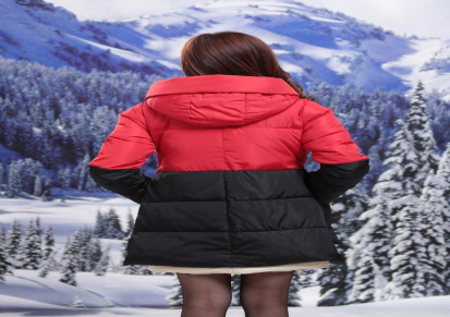 2014冬季棉衣外套女中长款韩版修身连帽羽绒棉棉服外套大码连帽