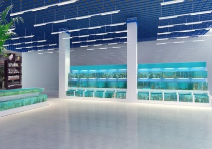 酒店海鲜池定做-越秀饭店养殖鱼池-广州超市可移动海鲜池