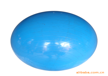 厂家直销 蓝色瑜伽球 健身球 55cm