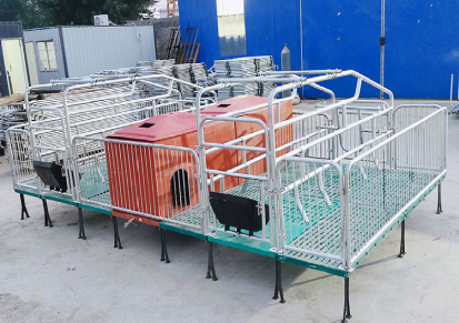 选材严格产床 母猪分娩床-沧州厂家嘉阳母猪产床安装视频