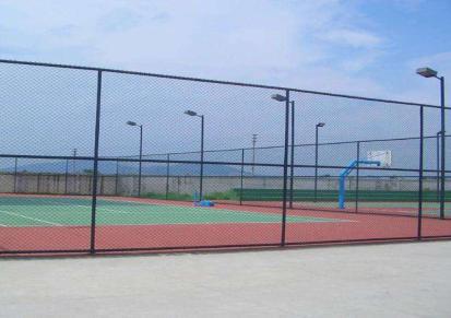 嘉格 学校操场球场围网 浸塑隔离防护绿色运动场