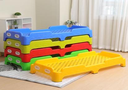 幼儿园床塑料午睡儿童宝宝专用叠叠床早教中心托管新瑞