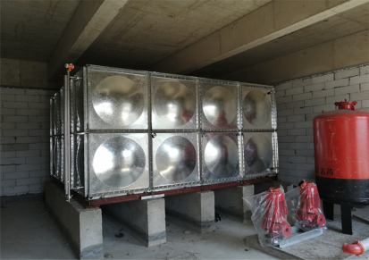 大庆镀锌钢板水箱 BDF热镀锌水箱 消防生活保温水箱 凯利达
