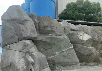 直塑仿石假山 江润雕刻型TCP塑石 户外人造手工山石