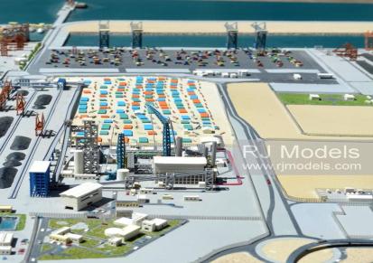 港基建筑 专业制作 创意定制 多功能 船舶 车站码头沙盘模型制作