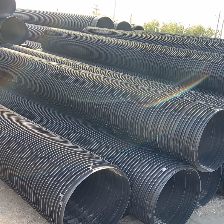 江苏销售PE塑钢缠绕排水管聚塑钢缠绕管厂家批发