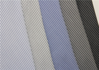 棉锦弹力风格条  2016新款色织布