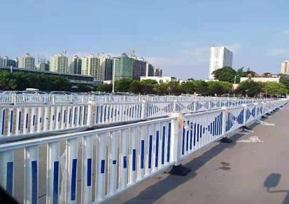 粤顺交通道路交通围栏广州城市交通护栏定做京式护栏 市政道路护栏