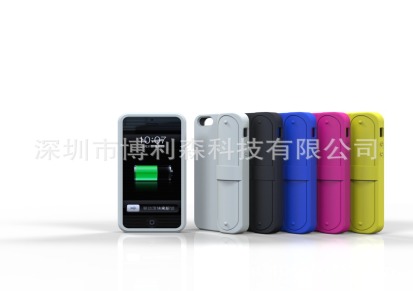 厂家直销 iPhone5/5S 硅胶手机套 多功能 原装支架 多彩系列