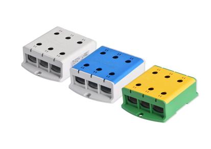 LINKWELL通用端子铝铜导体KE73分线盒电缆连接器 灰色/绿色/蓝色