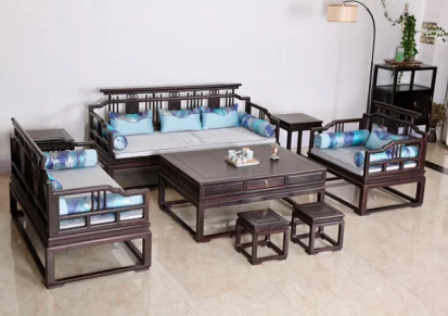 大红酸枝明式家具类型钜惠价紫光檀新古典沙发样式