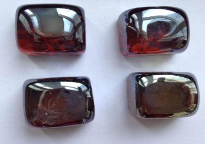 仙明公司 高温壁炉玻璃珠 方块彩色玻璃石生产型号齐全
