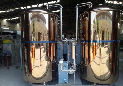 南充精酿啤酒设备价格 自酿啤酒设备 糖化系统三合一