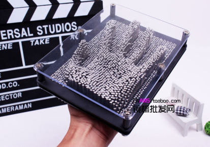 3D金属克隆手印手模 个性摆件 可爱创意玩具桌面艺术礼品（大号）