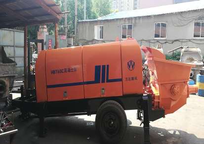汕尾城区大型地泵车,小型细石地泵车混泥土输送地泵出租出售租赁