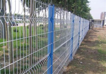 桃型柱护栏网高速公路围栏铁丝网加粗户外护栏围墙防锈养殖隔离网
