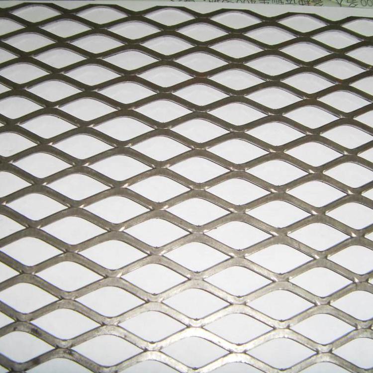 拉伸铝网板铝网格网菱形拉网铝板 敬思南宁厂家供应