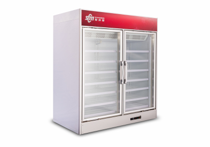 斯科曼 啤酒饮料展示柜 保鲜冷柜定制 冷藏展示柜 单门展示冷藏柜