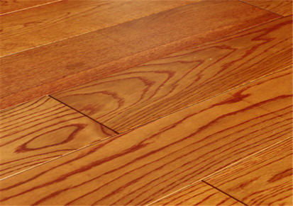 AAA级橡木纯实木地板18MM平面原木纹大厂家直销