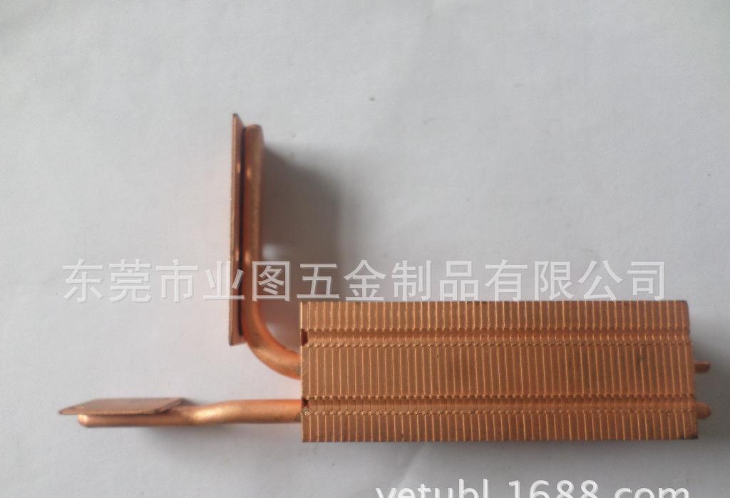 安华1080P光机双热管全铜焊接散热器