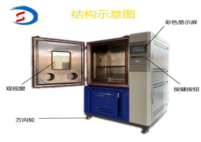 四达可程式高低温交变湿热试验箱 智能高温低温加温制冷循环试验箱