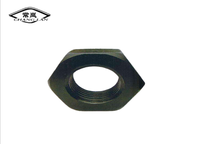 常岚 供应高强度螺母黑色碳钢8.8加厚六角螺母外六角螺帽