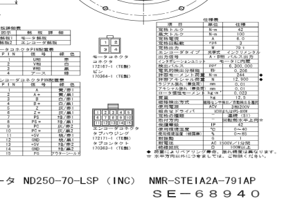 nikkidenso马达电机NMR-STEIA2A-791AP苏州新沃总代理
