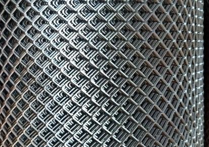 敬思 碳钢钢板网 金属拉伸网 工地刚拉网片 菱形钢芭网板加工