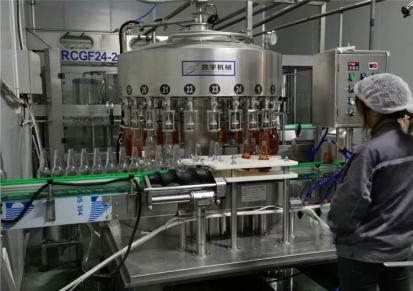 全自动白酒灌装机 XO酒灌装生产设备 青州凯宇机械