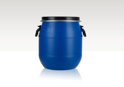 世纪恒25L塑料桶 开口 塑胶 法兰桶 堆码桶
